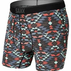 Base Layers & Underwear Saxx Quest Boxer Brief Fly - El Dorado