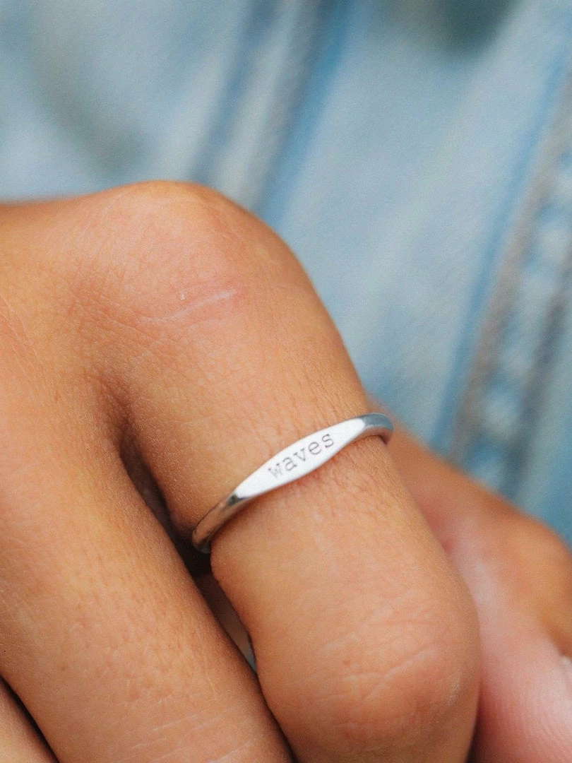 Pura Vida Stacking Ring Waves 6 Rings 1 Pura Vida Stacking Ring Waves 6 Rings