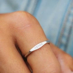 Pura Vida Stacking Ring Waves 5