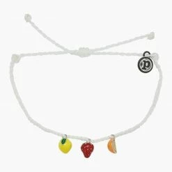 Pura Vida WS Fruit Charms SL Bracelets
