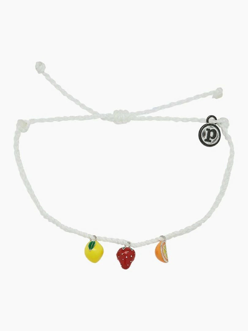 Pura Vida WS Fruit Charms SL Bracelets 1 Pura Vida WS Fruit Charms SL Bracelets