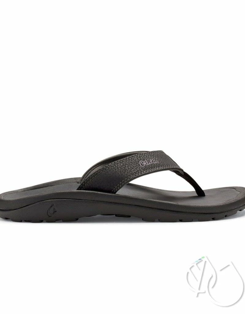 Olukai 'Ohana Sandal Black/DK Shadow 1 Olukai 'Ohana Sandal Black/DK Shadow
