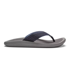 Olukai ULELE -M Blue Depth / Charcoal Men's Flip Flops