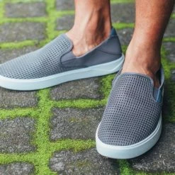 Olukai Men LAE'AHI Slip On - Pavement