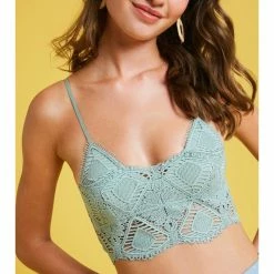 WOMEN Listicle Crochet Bralette LBL0106