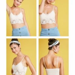 WOMEN Listicle Crochet Bralette LBL0106 7 WOMEN Listicle Crochet Bralette LBL0106