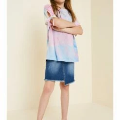 Kids Tie Dye Tie-Sleeve Tee