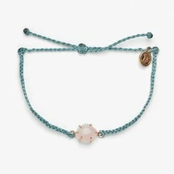 Pura Vida Crystal Cove Bracelet Blue Steel Bracelets