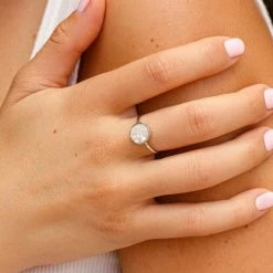 Pura Vida Druzy Ring Silver