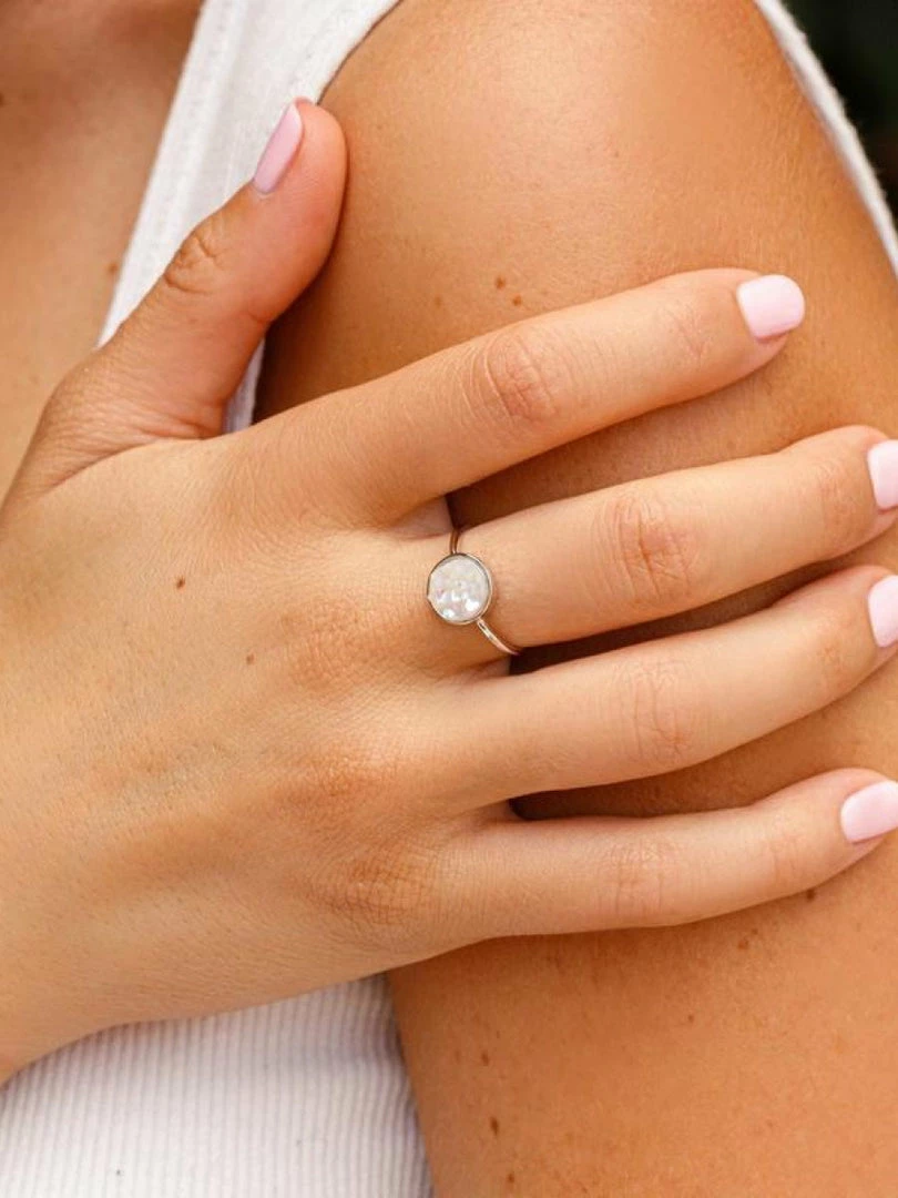 Pura Vida Druzy Ring Silver 1 Pura Vida Druzy Ring Silver