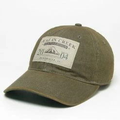 LIC Hat Leaf In Creek Huntsville Patch -Dk Grey Hats