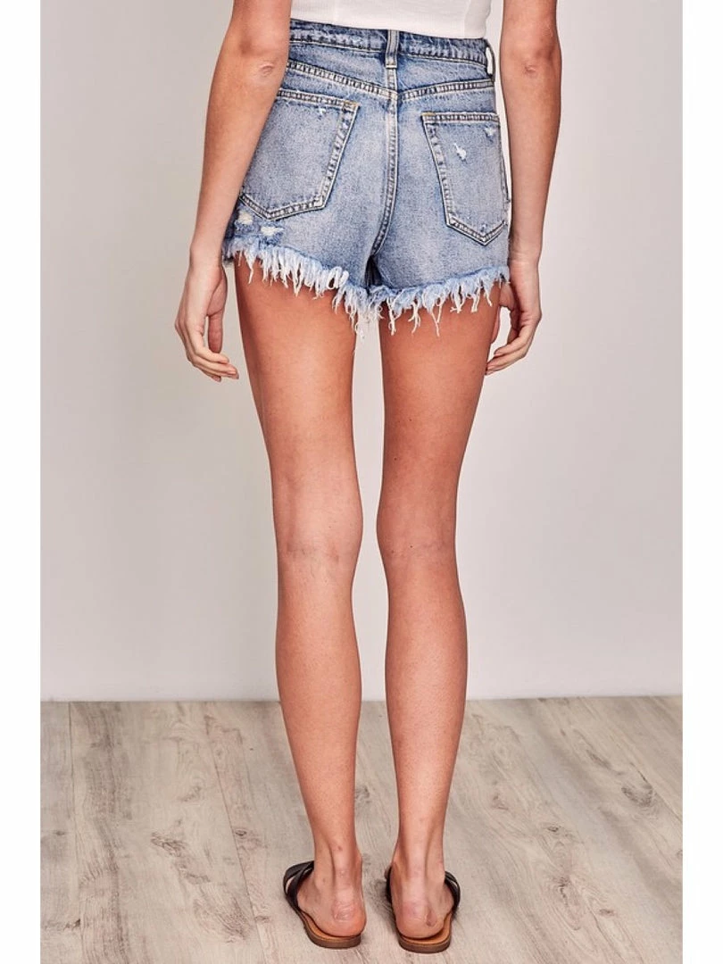 Mustard Seed WOMEN Boyfriend Distressed Denim Shorts DS0138 SMALL Only 2 Mustard Seed WOMEN Boyfriend Distressed Denim Shorts DS0138 SMALL Only