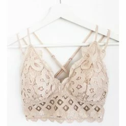 ANEMONE Beautiful Crochet Lace Bralette FT0918