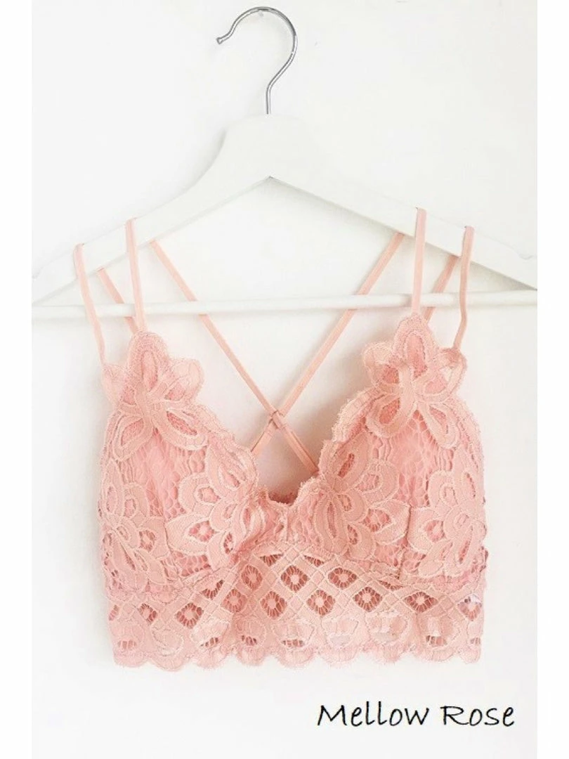 ANEMONE Beautiful Crochet Lace Bralette FT0918 2 ANEMONE Beautiful Crochet Lace Bralette FT0918