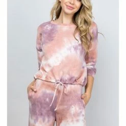 Illa Illa SUPER SOFT TIE DYE Crew IM5970