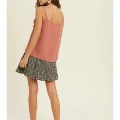 Wishlist CASUAL RUFFLE CAMI TOP