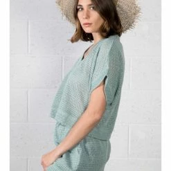 Very J WOMEN Let's Go To The Beach Top NT10006SET