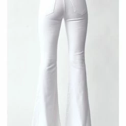 Risen MID RISE RAW HEM KICK FLARE WOMEN