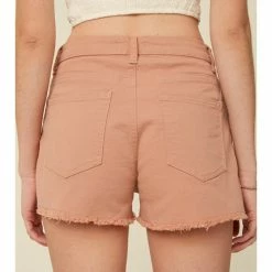 LE LIS VINTAGE INSPIRED CUT OFF SHORTS WITH RAW HEM
