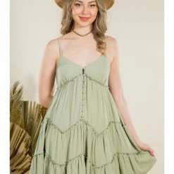 Very J WOMEN Sleeveless Sun Dress ND30007