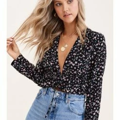 Mable FREESIA Girly Girl Chiffon Top