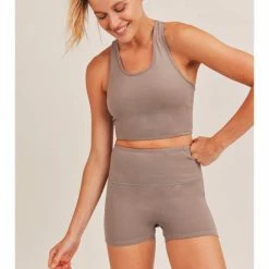 Mono B WOMEN - Extreme Racer Fitted Cropped Tank AT8098