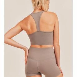 Mono B WOMEN - Extreme Racer Fitted Cropped Tank AT8098