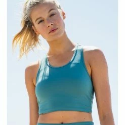 Mono B WOMEN - Extreme Racer Fitted Cropped Tank AT8098