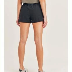 Mono B WOMEN Drawstring Pocket Athleisure Shorts (AP7008)