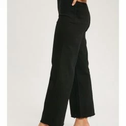 Miou Muse STRAIGHT WIDE LEG DENIM PANTS WOMEN