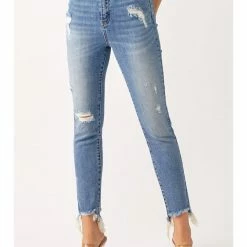 Cello HIGH RISE RELAXED FIT DISTRESSED SKINNY