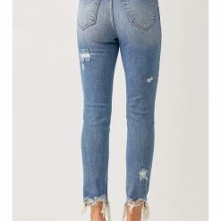 Cello HIGH RISE RELAXED FIT DISTRESSED SKINNY