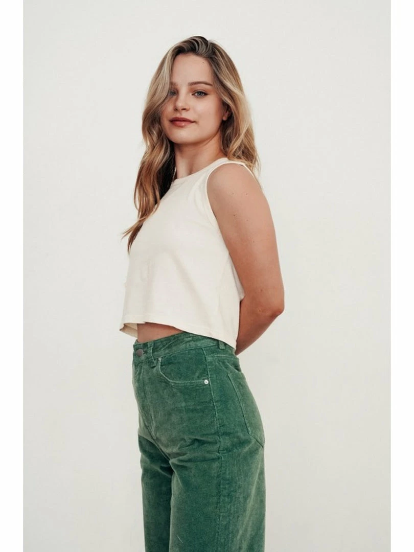 Angels Welcome Market WASHED SOFT AND FADED CROP TANK TOP 1 Angels Welcome Market WASHED SOFT AND FADED CROP TANK TOP