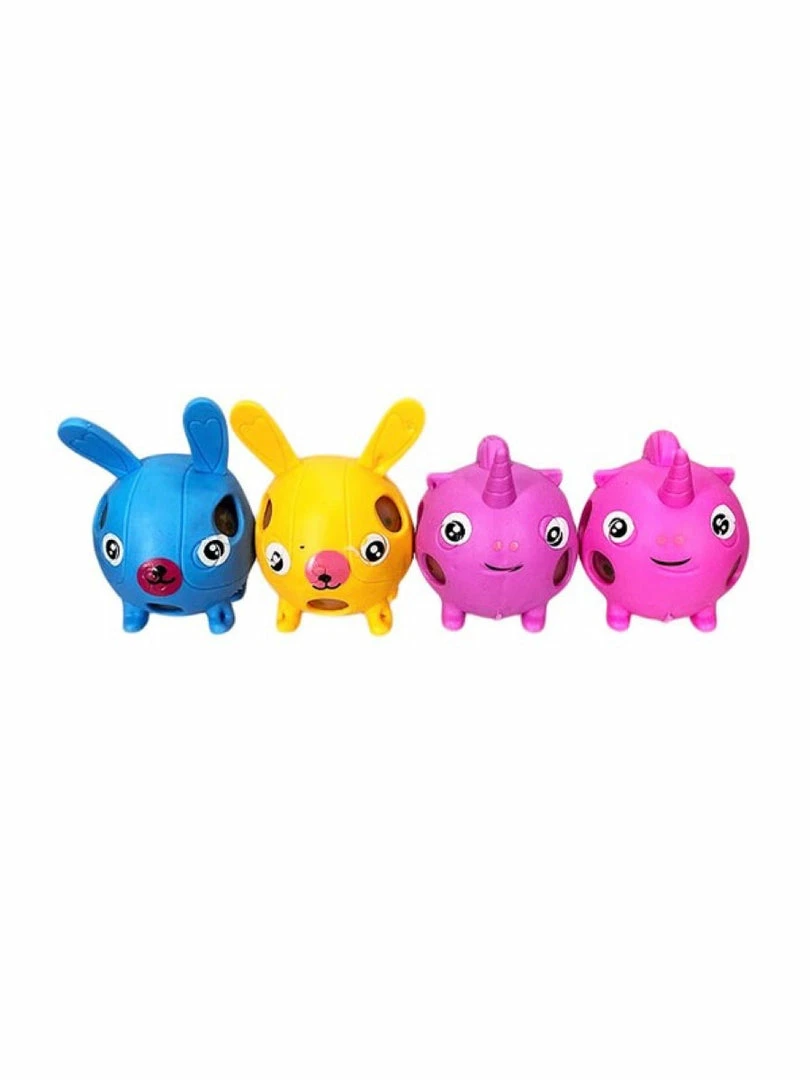 Funteeze Toys & Games Assorted Color Animal Theme Squishy Ball Toy 1 Funteeze Toys & Games Assorted Color Animal Theme Squishy Ball Toy