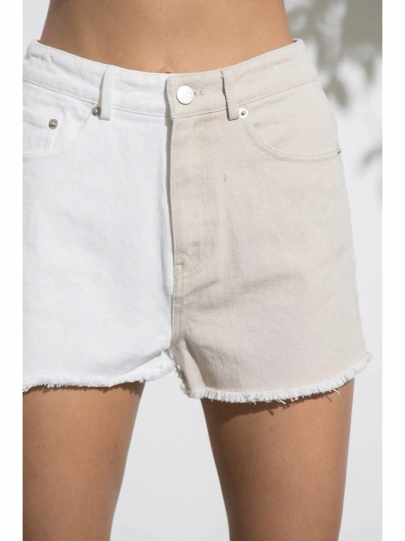 Papermoon WOMEN Selma Colorblock Shorts 1 Papermoon WOMEN Selma Colorblock Shorts