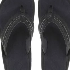 Sandals & Flips Olukai HOKUA Black Dark Shadow