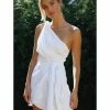 Angels Welcome Market Nini Greek One Shoulder Dress
