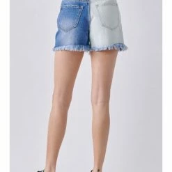 Cello 2-Tone High Rise Short