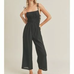 Lush Side Caged Jumpsuit