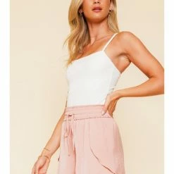 Hem And Thread CURTAIN HEM WASHER SATIN SHORTS