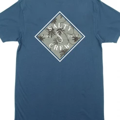 Salty Crew TIPPET REFUGE PREMIUM S/S TEE Harbor Blue
