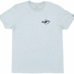 MEN Salty Crew Deadeye Shirt S/S- Light Blue Heather