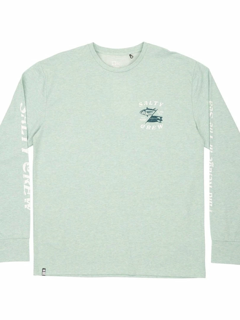 Salty Crew Double Down Tech Tee Sage MEN 2 Salty Crew Double Down Tech Tee Sage MEN