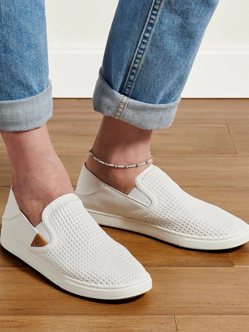 Casual Shoes Olukai Women Pehuea Slip On -Bright White
