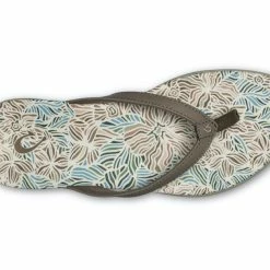 Olukai Women Ho'Opio HAU Sandal - Warm Taupe / Hau 5 Olukai Women Ho'Opio HAU Sandal - Warm Taupe / Hau