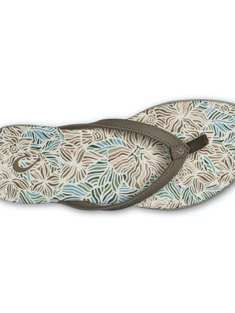 Olukai Women Ho'Opio HAU Sandal - Warm Taupe / Hau 3 Olukai Women Ho'Opio HAU Sandal - Warm Taupe / Hau