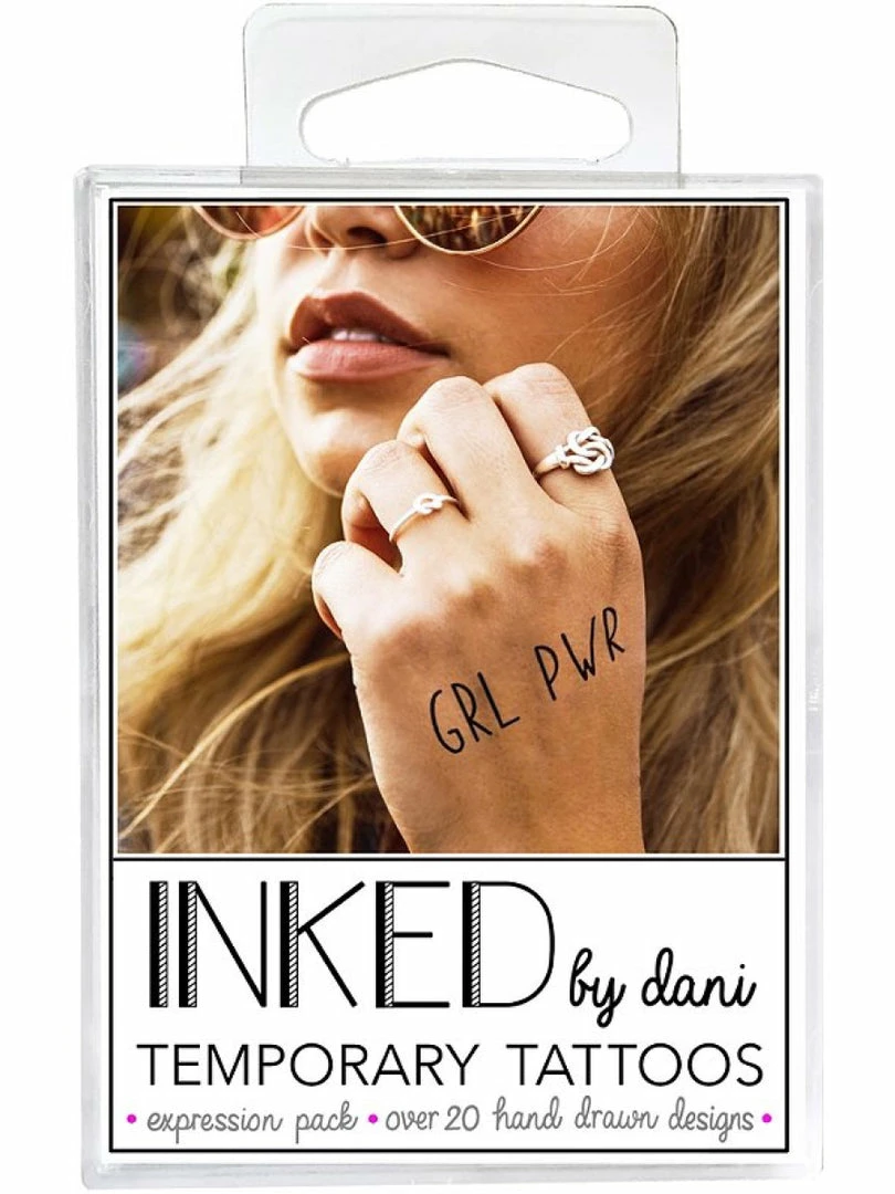 Inked By Dani Temporary Tattoo Pack The Expression 1 Inked By Dani Temporary Tattoo Pack The Expression