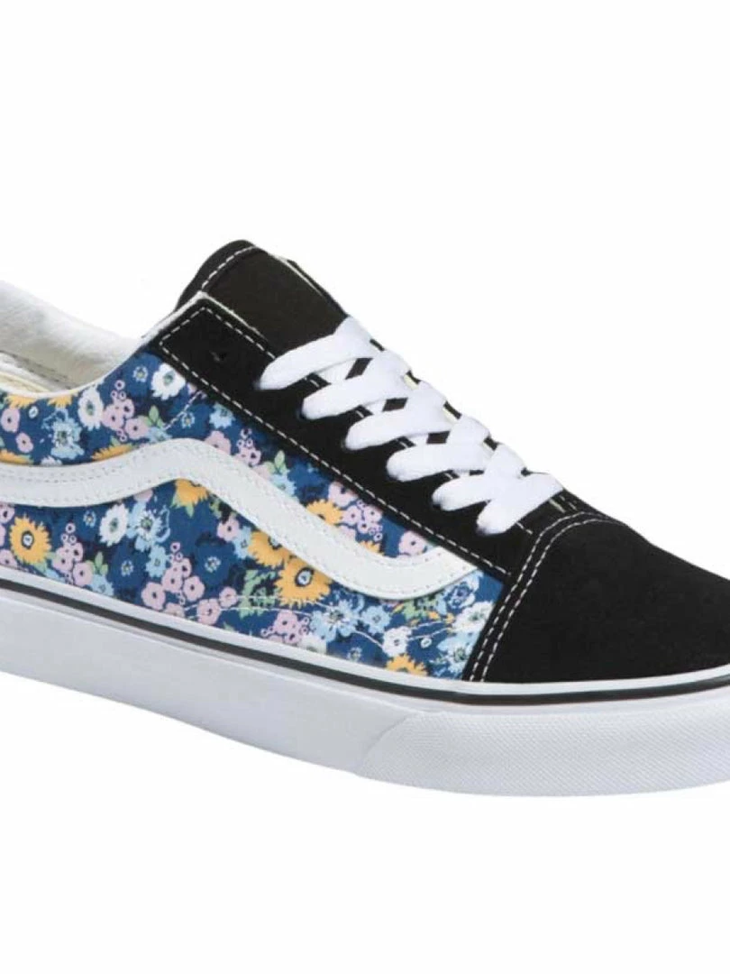 Vans Old Skool - Women's Floral/Black Multi Casual Shoes 1 Vans Old Skool - Women's Floral/Black Multi Casual Shoes
