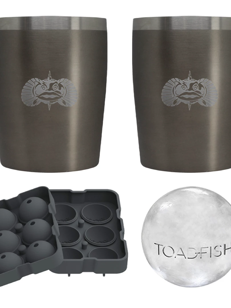 HOME Toadfish Rocks Tumblers Gift Sets 2-Pack 2 HOME Toadfish Rocks Tumblers Gift Sets 2-Pack