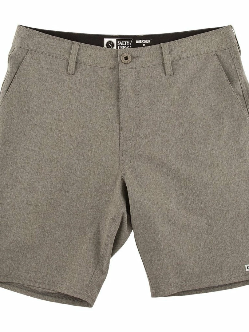 Salty Crew Drifter Hybrid Walk Short Grey 1 Salty Crew Drifter Hybrid Walk Short Grey